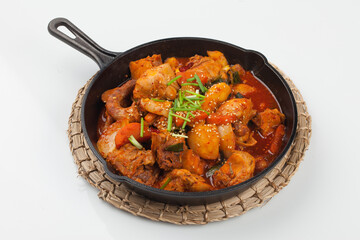 Cooking, food, side dishes, stir-fried chicken, chicken soup, chicken, ingredients, Korean food, Korean food, Korean food,요리, 음식,반찬,닭볶음탕, 닭도리탕 ,닭요리, 식재료,한식 ,한국음식, 한국요리,