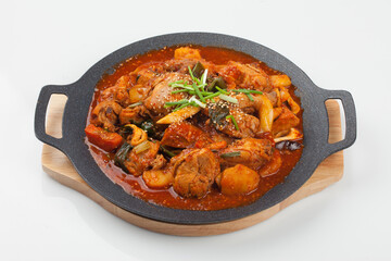 Cooking, food, side dishes, stir-fried chicken, chicken soup, chicken, ingredients, Korean food, Korean food, Korean food,요리, 음식,반찬,닭볶음탕, 닭도리탕 ,닭요리, 식재료,한식 ,한국음식, 한국요리,