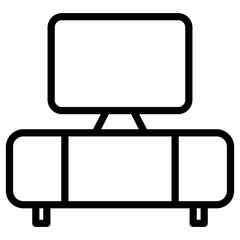 tv cabinet icon