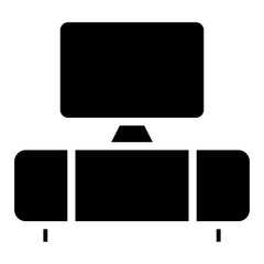 tv cabinet icon