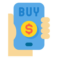 Buy flat icon