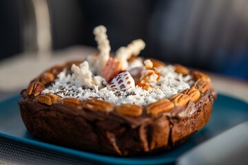 tropical island white sand beach on the ocean