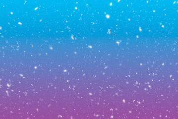 Obraz premium Beautiful Abstract Snowy Christmas Background. 3d illustration