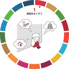SDGs　GOAL1　貧困をなくそう