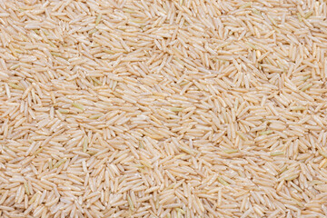 background of rice basamati brown