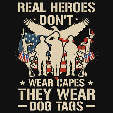 Veterans day tshirt design