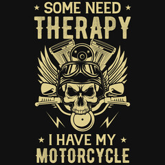 Motorcycle biker tshirt design