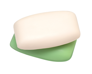 Pieces of  soap isolated