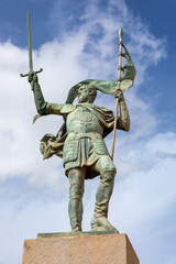 Melilla Traditional Architecture in a Spanish Enclave in Africa. Melilla Shares a Border with Morocco. Spain. Africa. 