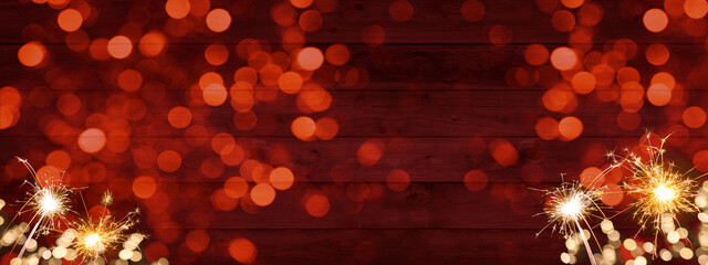Sylvester, New Year's Eve 2023 Party, New year, Fireworks, Firework celebration background banner...