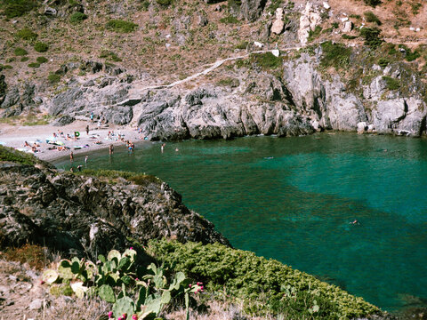 La Platja de Tamaruia which is located in the city of El port de la Selva