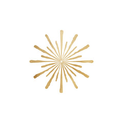 Gold Metallic Firework
