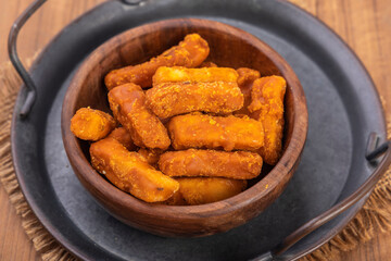 Gur pare is a traditional sweet bite made of jaggery and wheat flour especially made for festivals and celebrations  