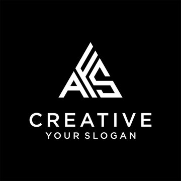 AFS letter Logo Design Vector