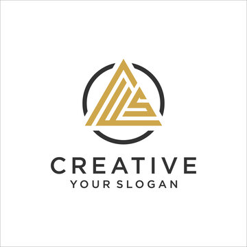 AFS letter Logo Design Vector