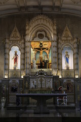 Fototapeta na wymiar Pfarrkirche Sta. Rita de Cascia in Santa Rita, Provinz Pampanga, Philippinen