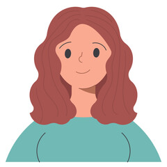 woman flat icon