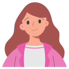 woman flat icon