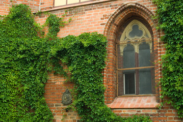 View on church window