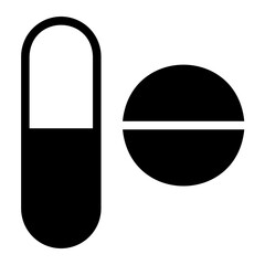 capsules glyph icon