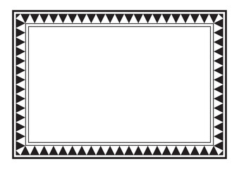 Vector Vintage Style Page Border 