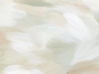 Authentic background in pastel earthy colors. Hand painted acrylic template with paint brush strokes