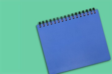 Classic colored desktop calendar on desk