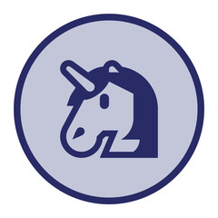 Popular editable animal icon. In round colorful vector icon.  Small or big mouse, chicken, cat, dog, pig, elephant, camel, frog, bear, koala, bull, panda, wolf, rabbit