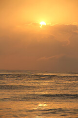 Fototapeta premium Beautiful sunrise at the beach