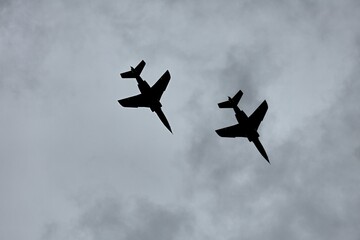 Fighter Jet Plane Flying By