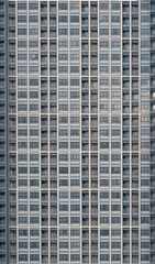 flat outside seamless pattern of modern terrace steel glass wall window block facade exterior design. luxury high apartment condominium property building in area urban life living capital.