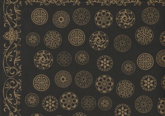 한지 질감 텍스쳐 한국 전통 종이