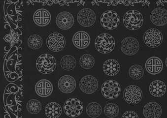 한지 질감 텍스쳐 한국 전통 종이