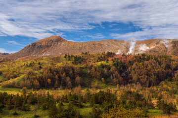 秋の芳ヶ平紅葉トレッキング