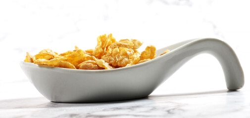 Cornflakes, Frühstück, Mais,
Müsli, Ballaststoffe, Zucker,
