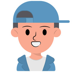 boy flat icon