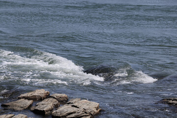 Fototapeta premium A river in Maine