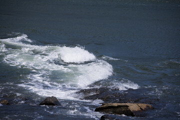 Tidal falls from Maine