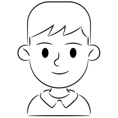 boy outline icon