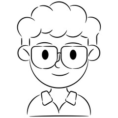 boy outline icon