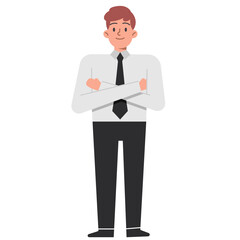businessman flat icon