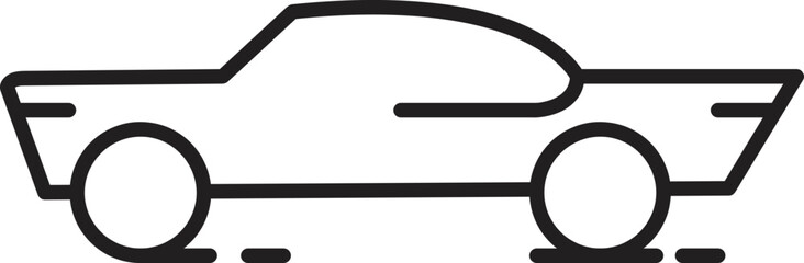 Car icon in different style vector illustration. vector icons designed in filled, outline, line and stroke style can be used for web, mobile, ui 