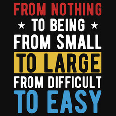 Awesome typography t-shirt design 