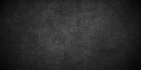 Obraz na płótnie Canvas Dark black wall stone grunge textured concrete background. Panorama dark grey black slate background or texture. Vector black concrete texture. Stone wall background.