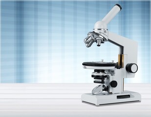 Professional technology microscope for research in laboratory