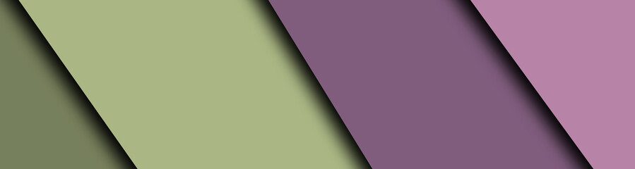 Abstract drawing. Elements of Mauve colors are placed at an angle. Horizontal image. Banner for insertion into site. Place for text cope space.