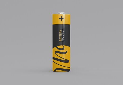 Battery Isolated Mockup