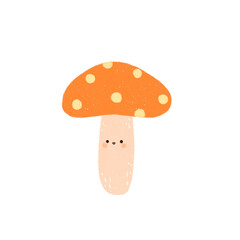 Mushroom Hand drawn Illustration