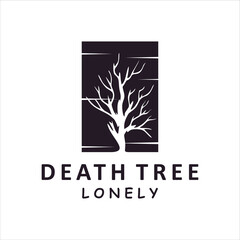 Dry Dead Tree logo design template