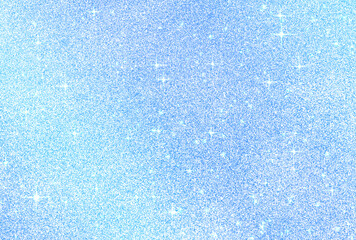 背景素材_ラメグリッター_水色